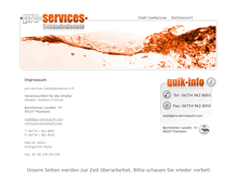 Tablet Screenshot of pro-services24.com